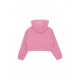 completo tuta ragazza sportswear full-zip hoodie tracksuit MAGIC FLAMINGO/MAGIC FLAMINGO/WHITE