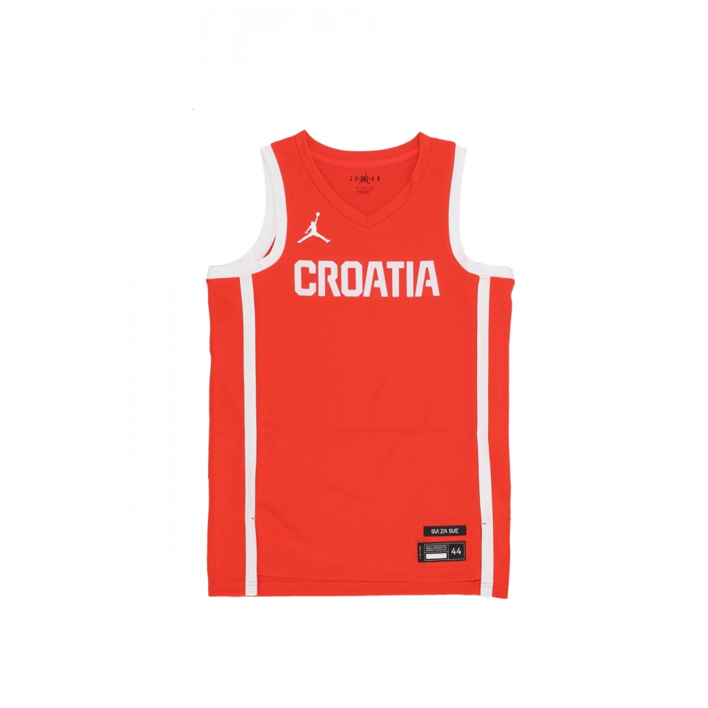 canotta basket uomo limited road basketball jersey team croatia CHILE RED/WHITE