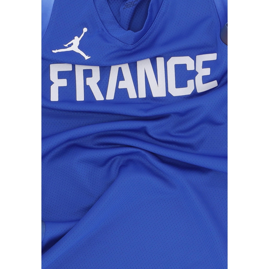 canotta basket uomo limited road basketball jersey team france HYPER ROYAL/WHITE