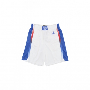 pantaloncino basket uomo limited home basketball short team france WHITE/HYPER ROYAL