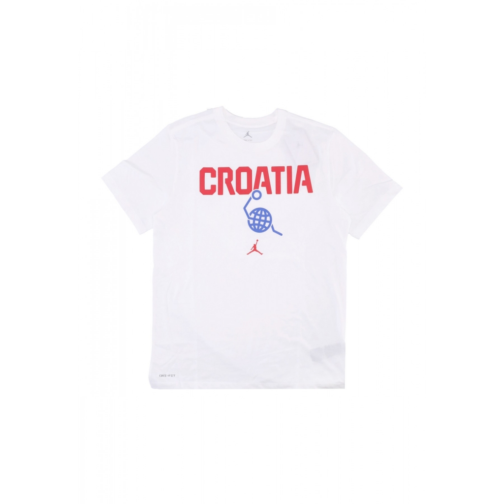 maglietta uomo olympic 2024 tee team croatia WHITE/WHITE/HYPER ROYAL/UNIVERSITY RED