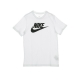 maglietta uomo tee icon futura WHITE/BLACK