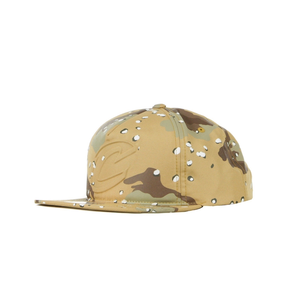 cappellino visiera piatta uomo nba emerge snapback clecav SAND CAMO