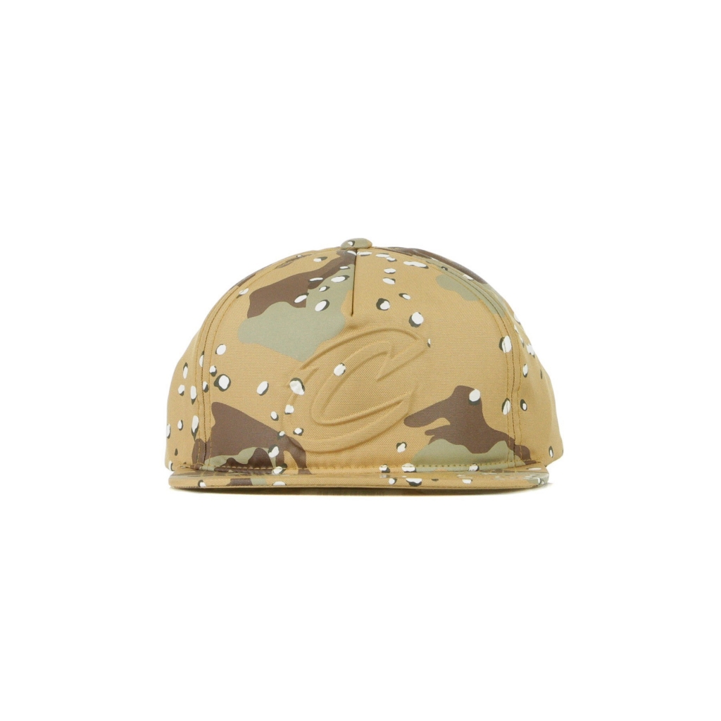 cappellino visiera piatta uomo nba emerge snapback clecav SAND CAMO