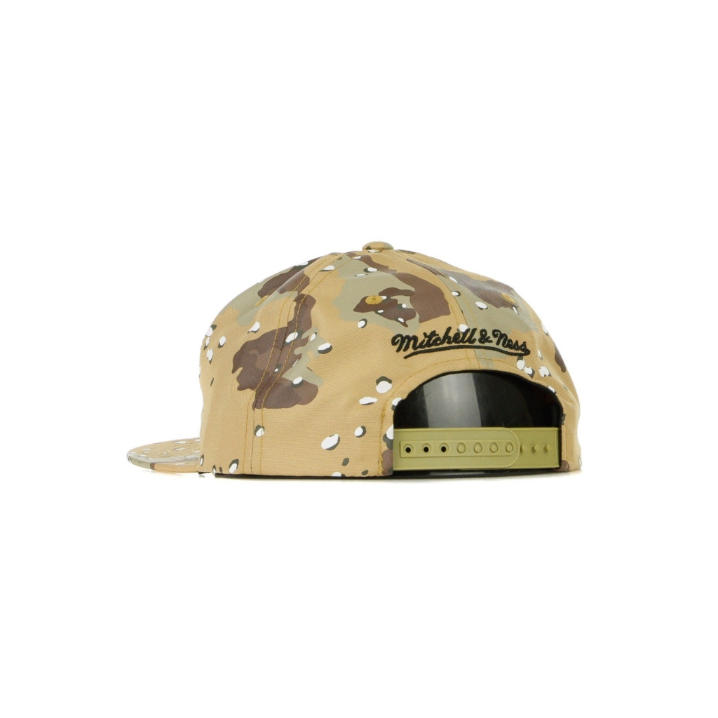 cappellino visiera piatta uomo nba emerge snapback clecav SAND CAMO