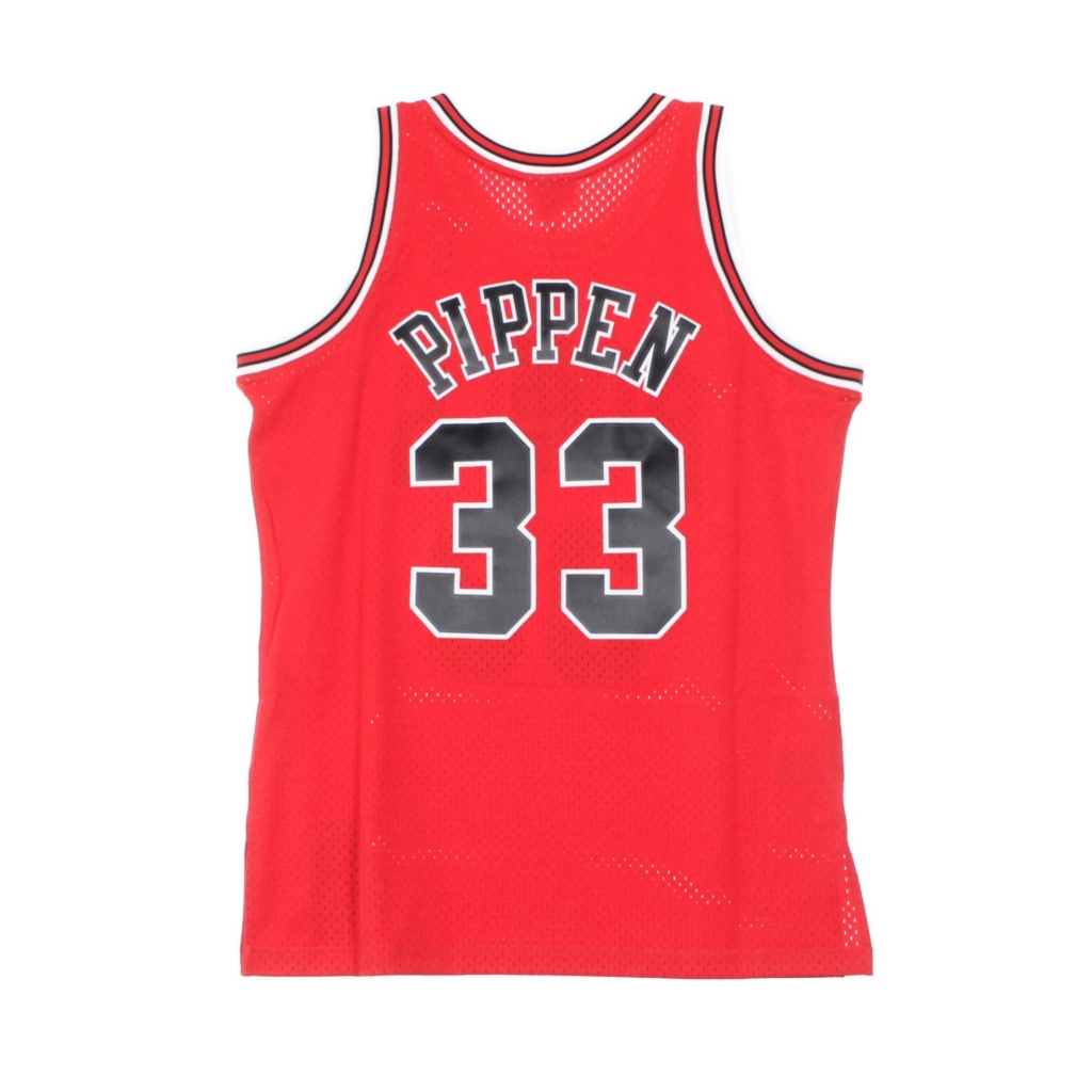 canotta basket uomo nba swingman jersey scottie pippen no33 1997-98 chibul road ORIGINAL TEAM COLORS