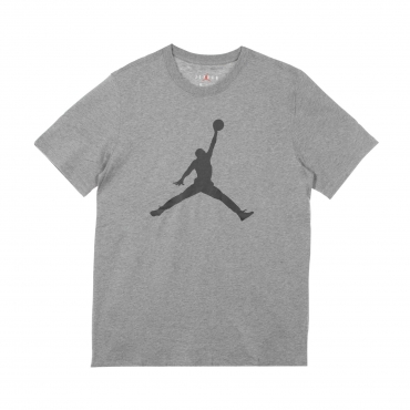 maglietta uomo jumpman crew CARBON HEATHER/BLACK