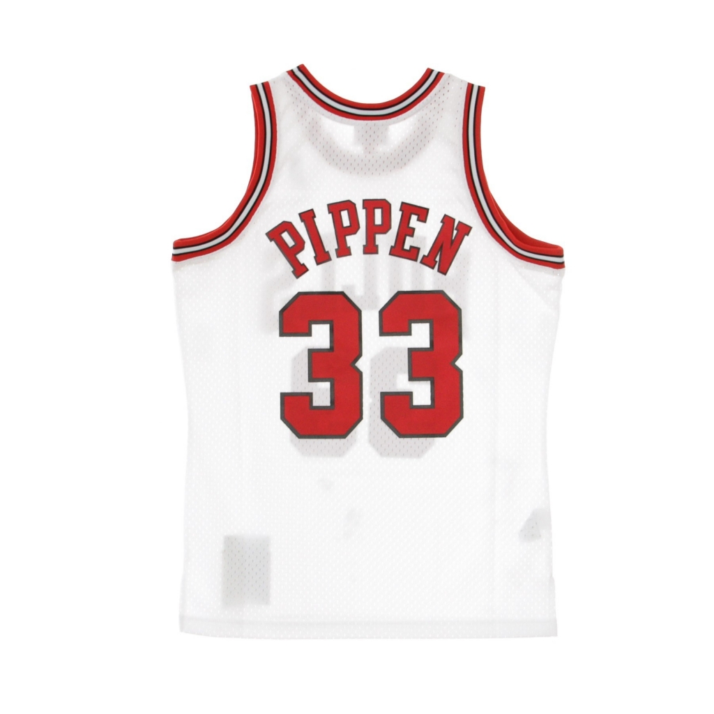 canotta basket uomo nba swingman jersey hardwood classics no33 scottie pippen 1997-98 chibul home ORIGINAL TEAM COLORS