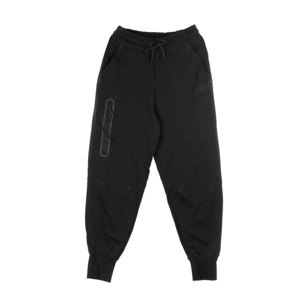 pantalone tuta leggero donna sportswear tech fleece BLACK/BLACK