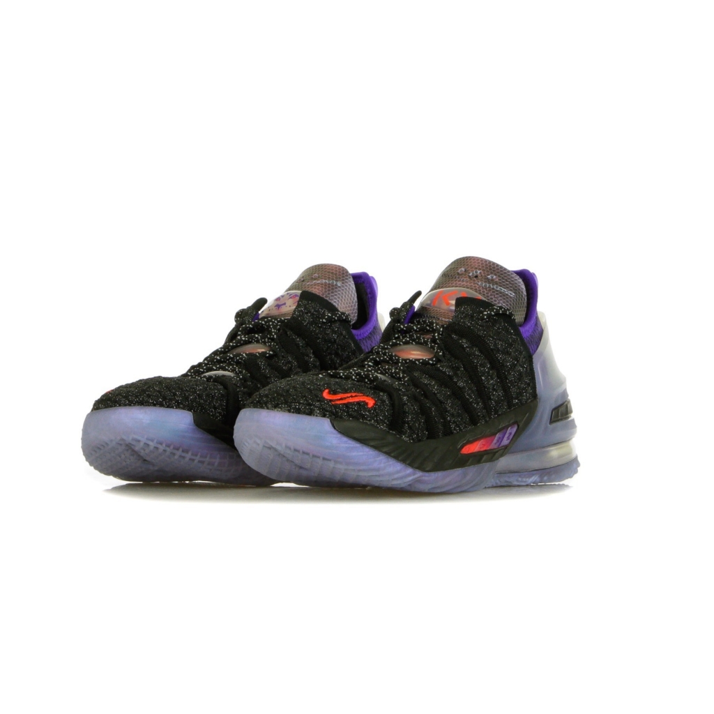 scarpa basket ragazzo lebron xviii nrg gs BLACK/FIERCE PURPLE/METALLIC SILVER/MULTICOLOR