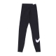 leggins donna w sportswear essential legging swoosh mid-rise BLACK/WHITE