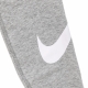 leggins donna w sportswear essential legging swoosh mid-rise DK GREY HEATHER/WHITE