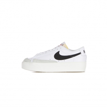 scarpa bassa donna w blazer low platform WHITE/BLACK/SAIL/TEAM ORANGE