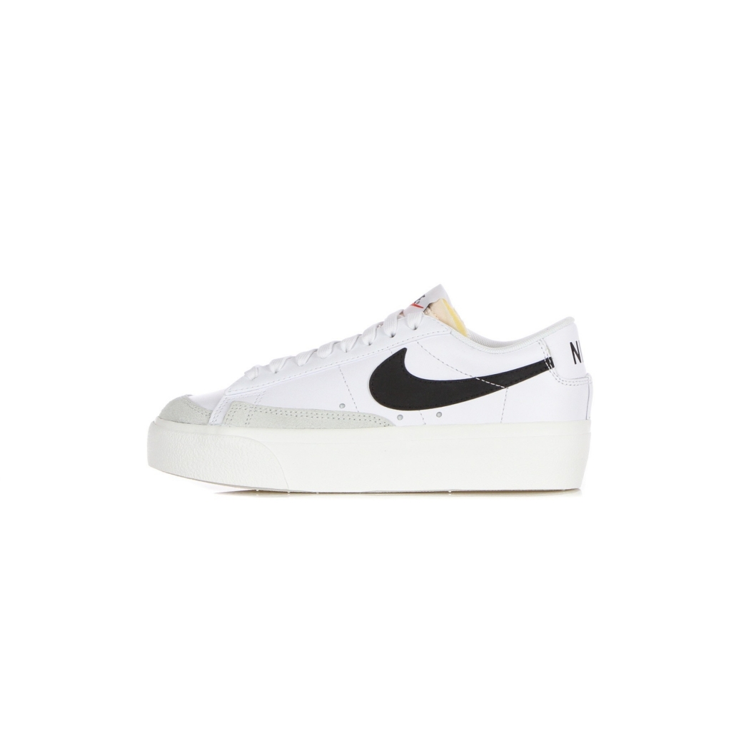 scarpa bassa donna w blazer low platform WHITE/BLACK/SAIL/TEAM ORANGE