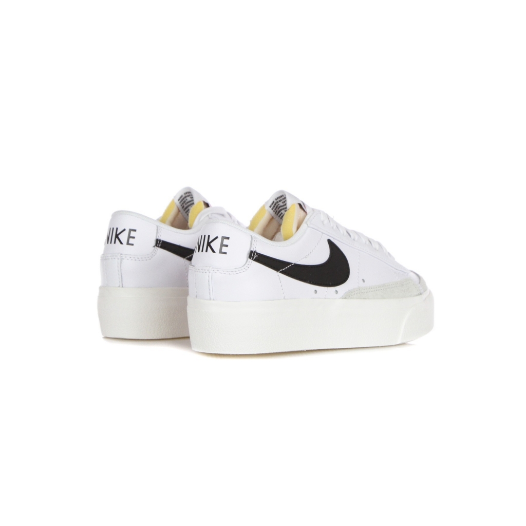 scarpa bassa donna w blazer low platform WHITE/BLACK/SAIL/TEAM ORANGE