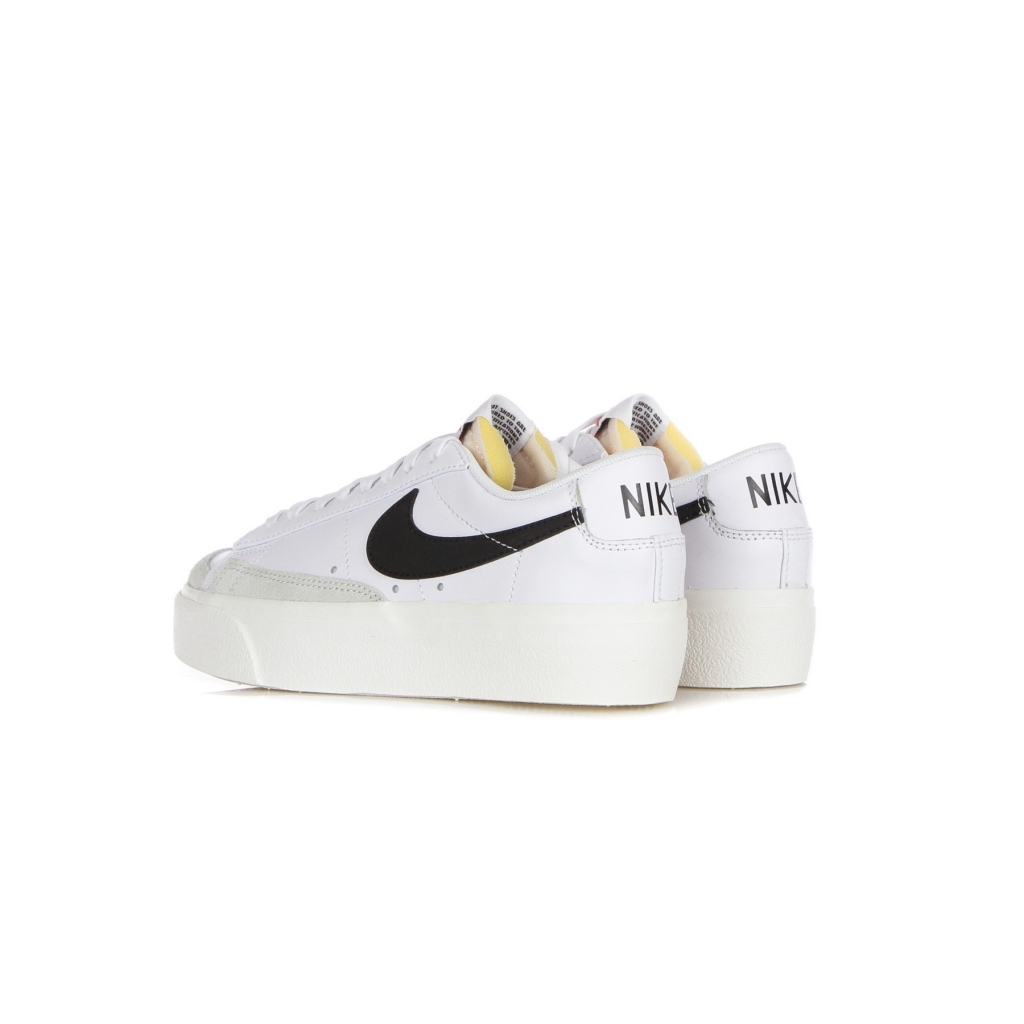 scarpa bassa donna w blazer low platform WHITE/BLACK/SAIL/TEAM ORANGE