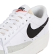 scarpa bassa donna w blazer low platform WHITE/BLACK/SAIL/TEAM ORANGE