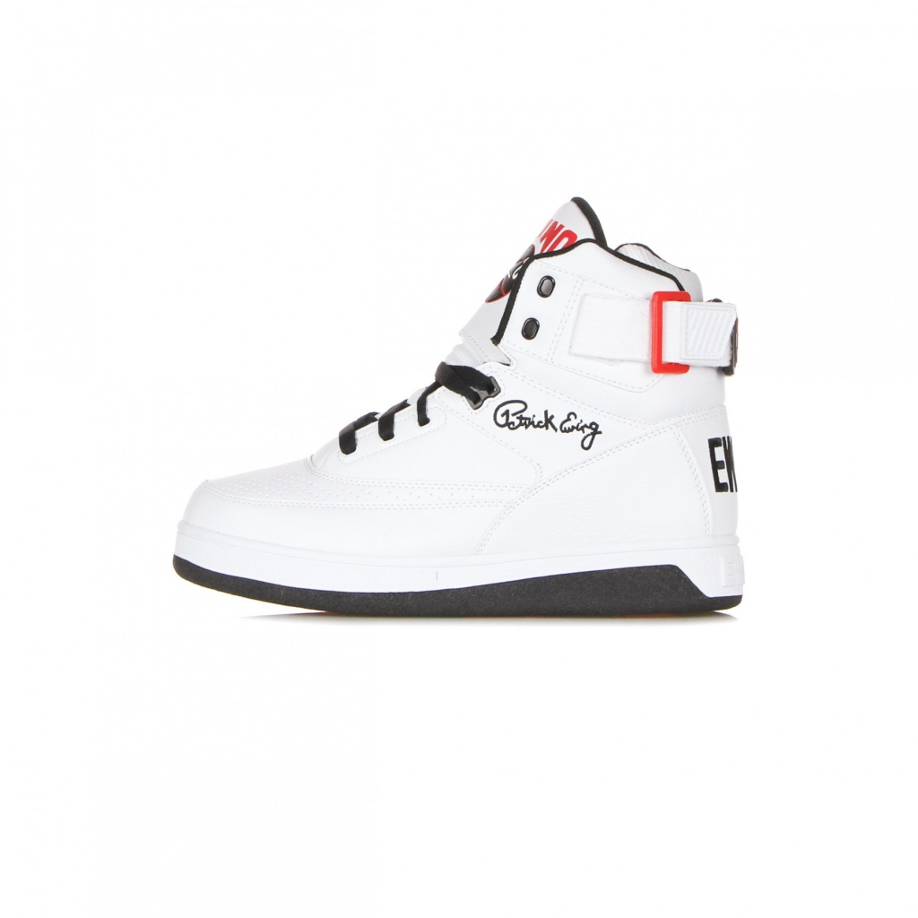 scarpa basket uomo ewing 33 hi pu WHITE/BLACK/CHINESE RED