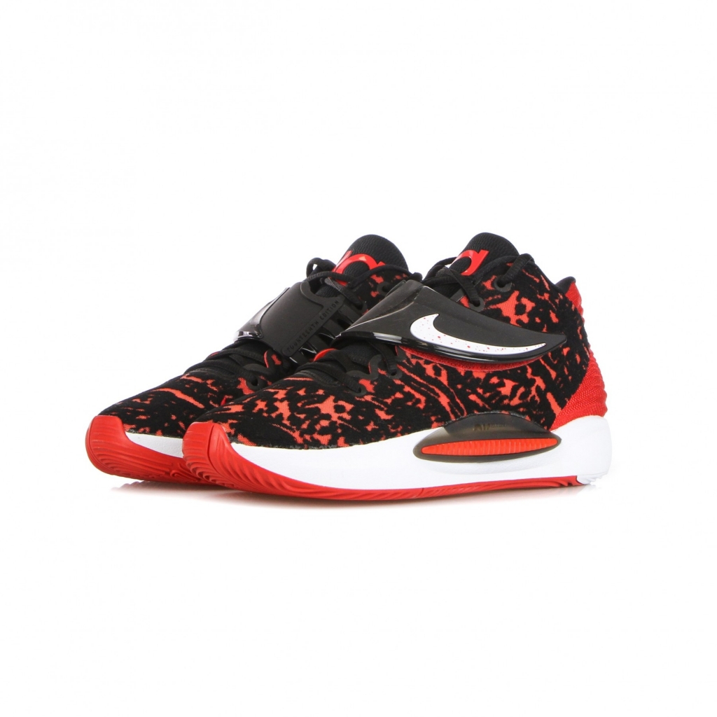 scarpa basket uomo kd14 BLACK/UNIVERSITY RED/WHITE