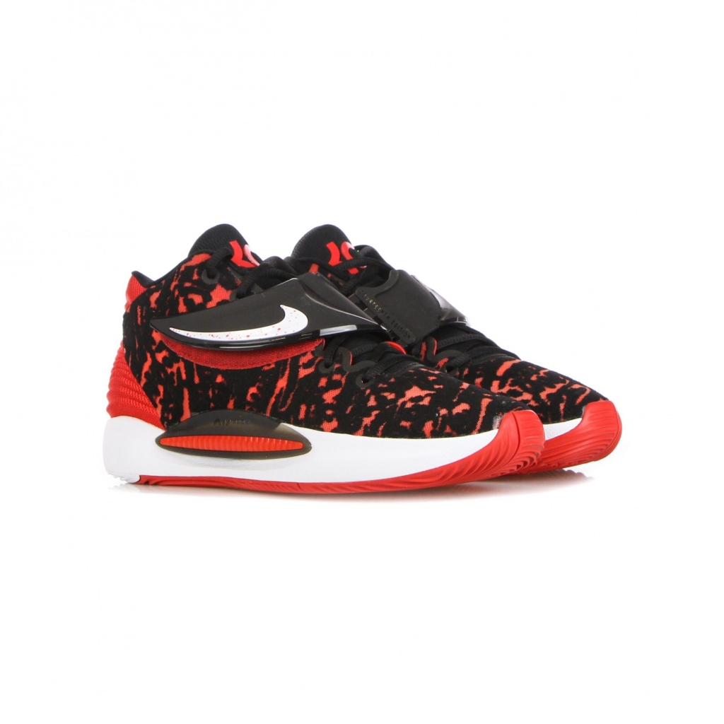 scarpa basket uomo kd14 BLACK/UNIVERSITY RED/WHITE