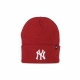 cappello uomo mlb haymaker cuff knit neyyan RAZOR RED/WHITE