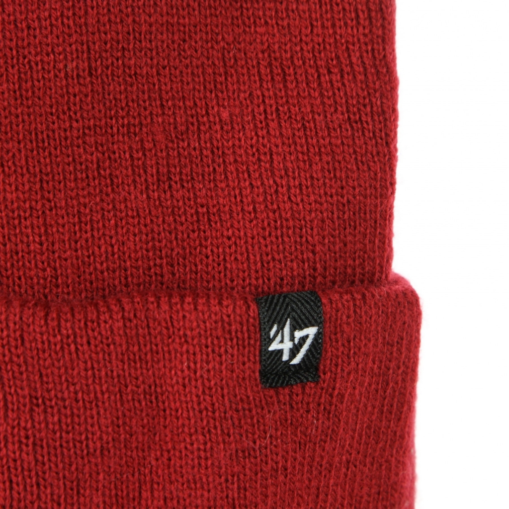 cappello uomo mlb haymaker cuff knit neyyan RAZOR RED/WHITE