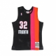 canotta basket uomo nba swingman jersey hardwood classics no 32 shaquille oneal 2005-06 miahea road BLACK/BLACK