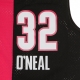 canotta basket uomo nba swingman jersey hardwood classics no 32 shaquille oneal 2005-06 miahea road BLACK/BLACK