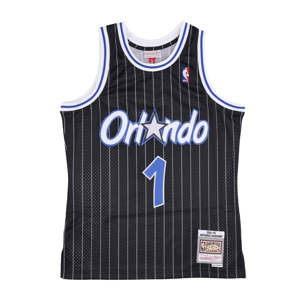 canotta basket uomo nba swingman jersey hardwood classics no1 anfernee hardaway 1994-95 orlmag road ORIGINAL TEAM COLORS