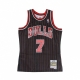 canotta basket uomo nba swingman jersey hardwood classics no7 toni kukoc 1995-96 chibul alternate ORIGINAL TEAM COLORS