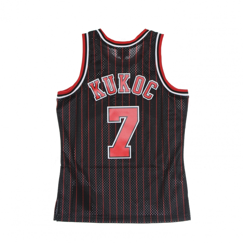 canotta basket uomo nba swingman jersey hardwood classics no7 toni kukoc 1995-96 chibul alternate ORIGINAL TEAM COLORS