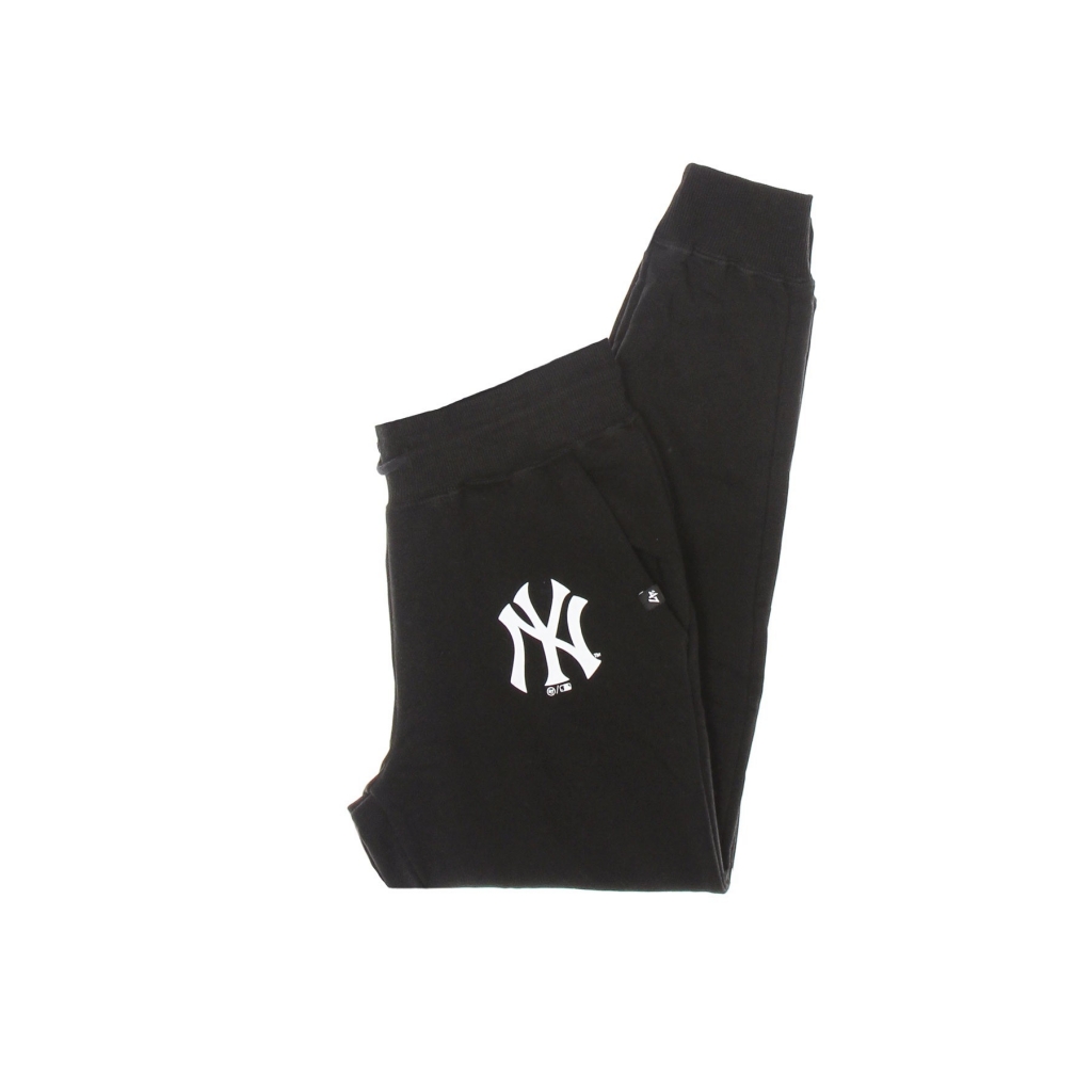 pantalone tuta felpato uomo mlb imprint burnside pants neyyan JET BLACK