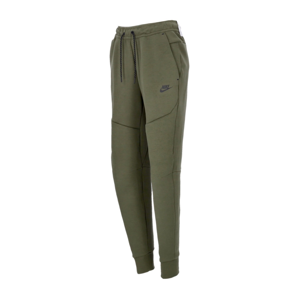 pantalone tuta leggero uomo sportswear tech fleece pant ROUGH GREEN/BLACK