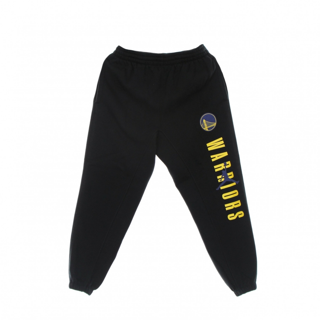 pantalone tuta felpato ragazzo nba cts fleece statement edition pant golwar BLACK