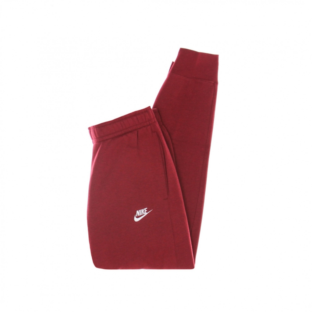 pantalone tuta felpato uomo club jogger bb POMEGRANATE/POMEGRANATE/WHITE