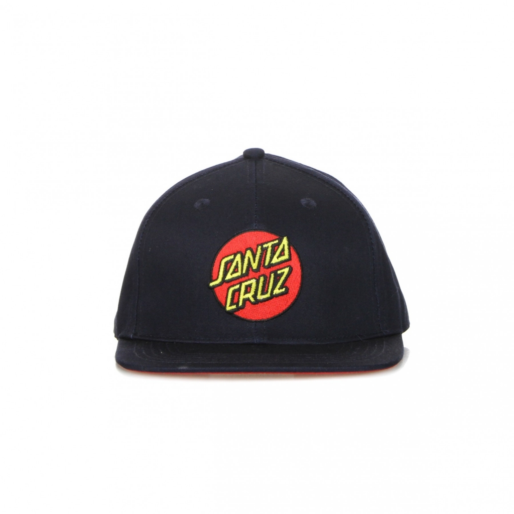 cappellino visiera piatta uomo classic dot snapback DARK NAVY