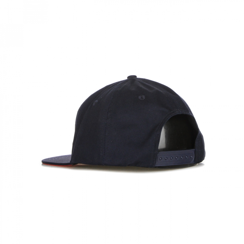 cappellino visiera piatta uomo classic dot snapback DARK NAVY