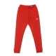 pantalone tuta felpato uomo essentials pant VIVID RED