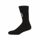 calza media uomo woven frontal hexagon socks BLACK/WHITE