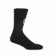 calza media uomo woven frontal hexagon socks BLACK/WHITE