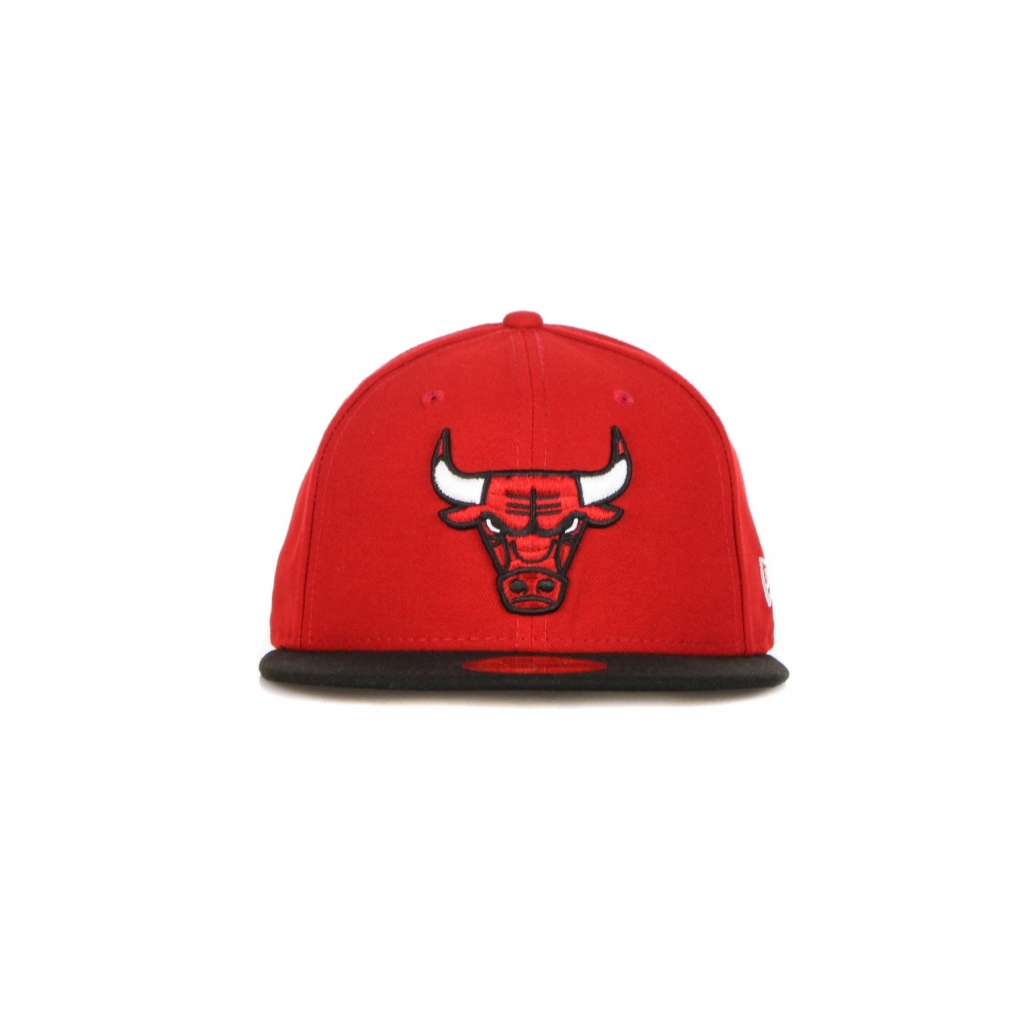 cappellino visiera piatta uomo nba basic chibul RED/BLACK