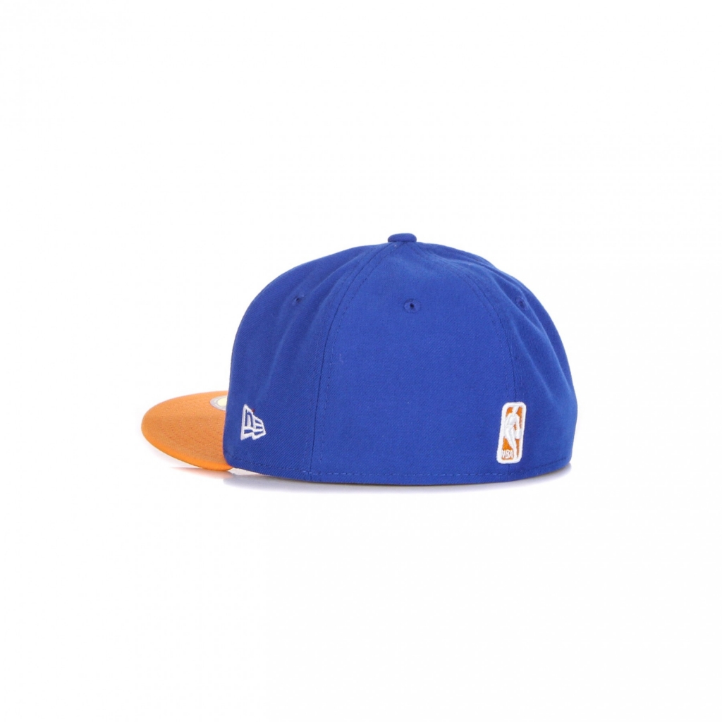 cappellino visiera piatta uomo nba basic neykni BLUE/ORANGE