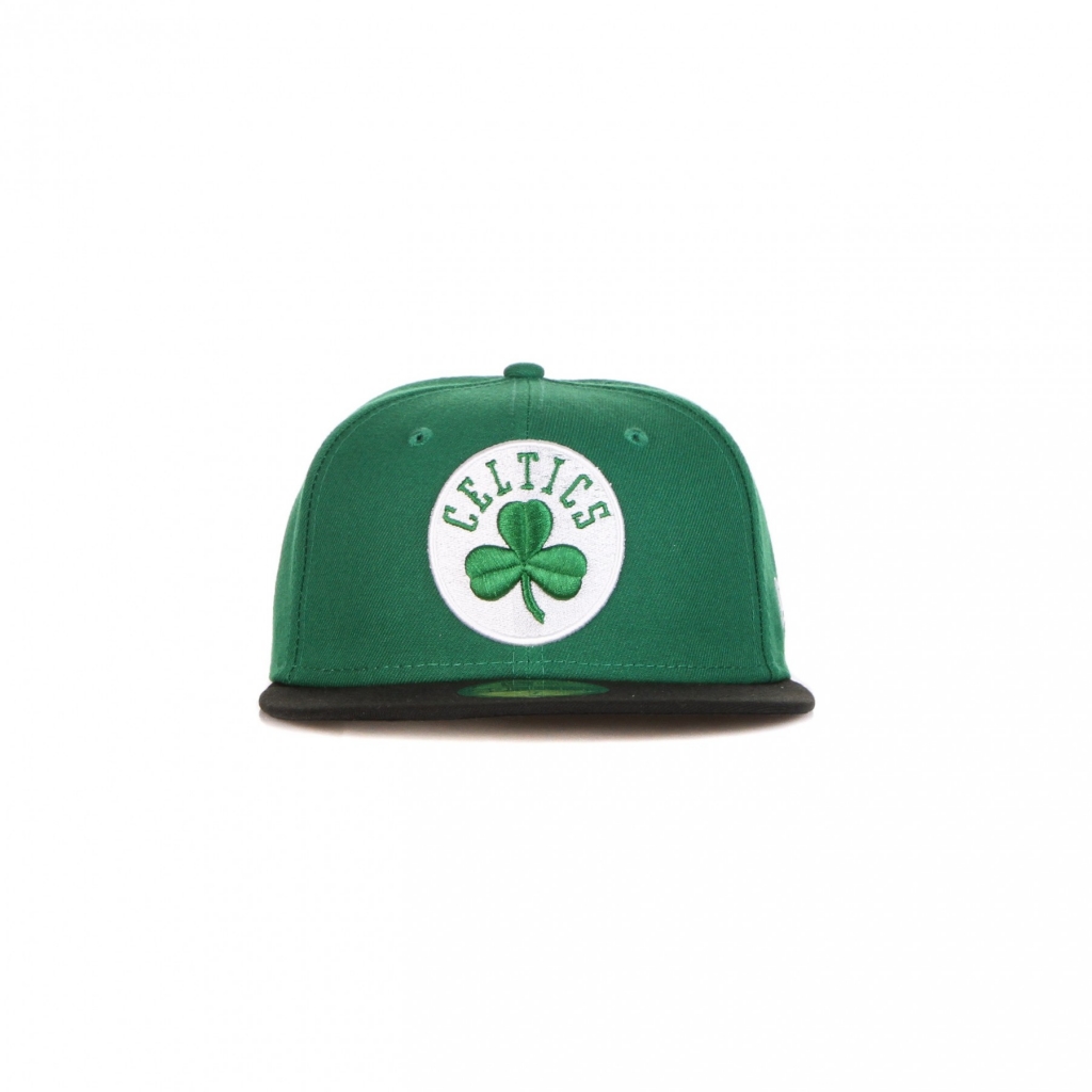 cappellino visiera piatta uomo nba basic boscel GREEN/BLACK