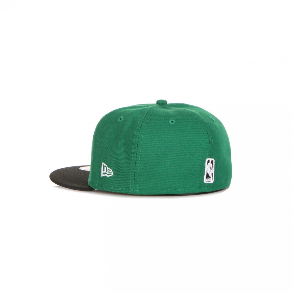 cappellino visiera piatta uomo nba basic boscel GREEN/BLACK