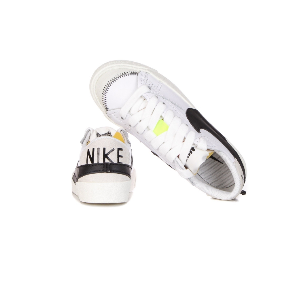 scarpa bassa donna w blazer low 77 jumbo WHITE/BLACK/WHITE/SAIL