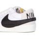 scarpa bassa donna w blazer low 77 jumbo WHITE/BLACK/WHITE/SAIL