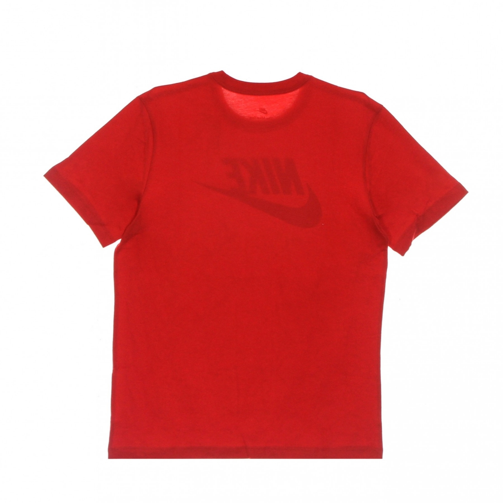 maglietta uomo tee icon futura UNIVERSITY RED/WHITE