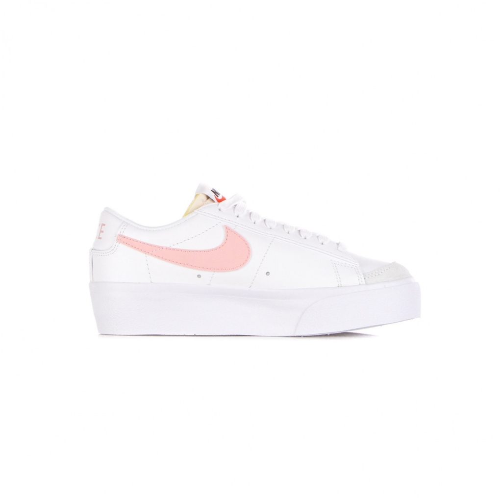 scarpa bassa donna w blazer low platform WHITE/PINK GLAZE/SUMMIT WHITE/BLACK