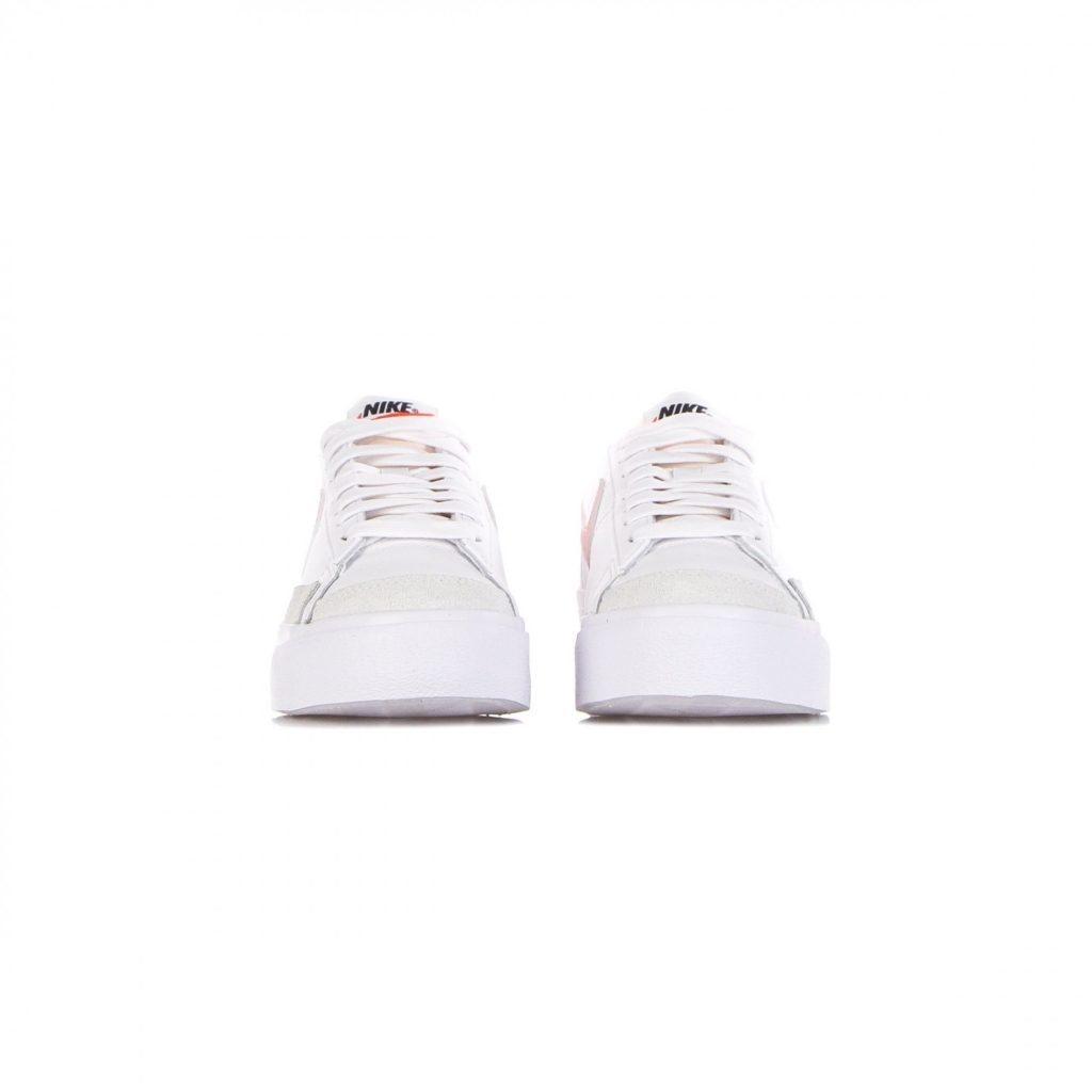 scarpa bassa donna w blazer low platform WHITE/PINK GLAZE/SUMMIT WHITE/BLACK