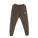 pantalone tuta felpato uomo club jogger bb IRONSTONE/IRONSTONE/WHITE